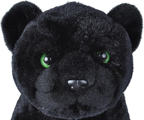 Wild Republic Jaguar Black, Cuddlekins, Stuffed Animal, 12 inches, Gift for Kids, Plush Toy, Fill is Spun Recycled Water Bottles...