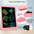 LCD Writing Tablet for Kids, 12.9 Inch Colorful Toddler Doodle Board Tablet, Erasable Drawing Pad, Learning Toy for 3-8 Years Old Boys Girls - Chr...
