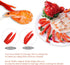 10PCS Crab Nut Crackers and Seafood Tools,Stainless Steel Lobster Crackers and Picks Set,Including 2 Lobster Crab Crackers, 4 Lobster Sheller Kniv...