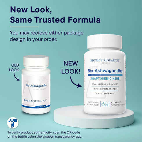 Biotics Research Bio Ashwagandha 300mg Ashwagandha Root, Adaptogenic Herb, Promotes Relaxation Response, Healthy Adrenal, Cognitive and Immune Sys...