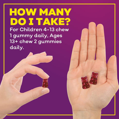 Elderberry & Black Seed Oil Gummies for Kids, Immune Support, with Vitamin C and Zinc, Delicious Berry Flavor, 60 Gummies...