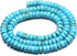 AD Beads Blue Turquoise Heishi Gemstone Loose Beads 15.5" 4mm 6mm 8mm 10mm 12mm (6mm)...