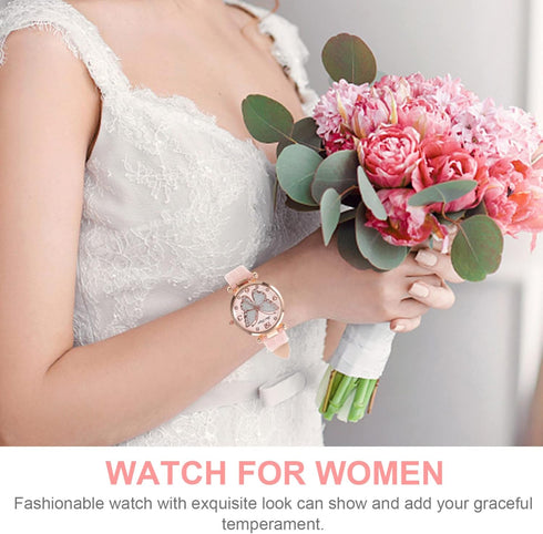 Women Wrist Watch:Analog Q-uartz Watch Butterflies Dial for Women...