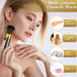 Nuenen 2 Pcs Retractable Kabuki Makeup Brushes Blush Powder Brush Small Travel Makeup Brushes with Cover Makeup Tool for Loose Powder Cream or Liq...
