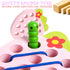 Wooden Lacing Toys for Toddlers, Baby Toys Strawberry Threading Toys Learning Fine Motor Skills,Montessori Sensory Educational Toys Wooden Block P...