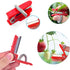 3 Pack Multifunctional Gardening Thump Knife Garden Cutter Finger Fruit Picker Hand Pruner for Vegetable Trimming Separator Harvesting Picking Far...