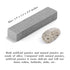 6Pack Pumice Stone for Toilet Cleaning Bowl Stick,Powerfully Cleans Hard Water Rings, Calcium Buildup & Stains, Suitable for Cleaning Toilet, Bath...