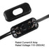 4PCS Inline Cord Switch On/Off for Appliance or Bedroom Table Lamp Desk, Black...