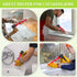 Drip-Free Caulking Gun Ratchet Rod Caulk Gun Applicator 15:1 Thrust Ratio Labor-Saving Lightweight Nylon Frame Cartridge Gun for 10oz/300ml Standa...