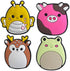 monochef Shoe Charms for Kids Adults: 30 Pack Cute Animal Cartoon Shoe Decoration Charms, Shoe Charm, Charms for Shoes Bracelet Wristband Clog San...