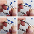 24 Pack Shower Curtain Rings,Rust Proof Shower Curtain Hooks for Bathroom,Circular Decorative Shower Curtain Rings and Hooks for Shower Rod,Metal ...