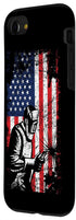 iPhone SE (2020) / 7 / 8 Welder Gifts American Flag Patriotic Distressed Welding Case...