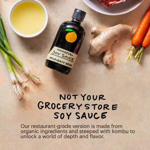 Momofuku Soy Sauce by David Chang, (8 Ounces), Made from Organic Ingredients, Chef Made for Cooking & Umami, Steeped with Kombu…...