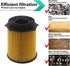 Oil Filter Fits for Mercedes-Benz A220 B250 C300 C350E CLA250 E300 GLA250 GLC300 Metris SLC300 SLK300 Infiniti Q50 Q60 QX30 Metal Free 2701800009 ...