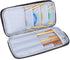 Teamoy Knitting Needles Case(up to 10-Inch), Travel Organizer Storage Bag for Circular and Straight Knitting Needles, Crochet Hooks and Knitting A...
