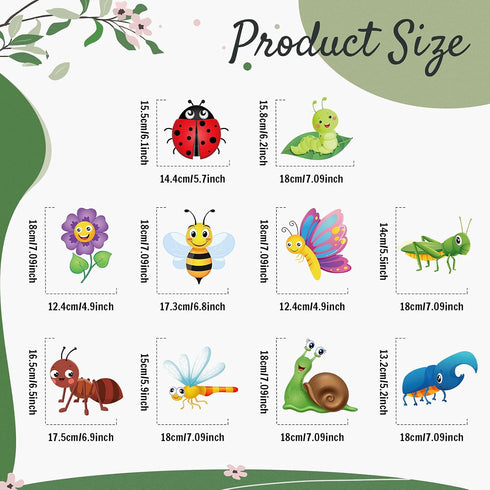 30 Pieces Spring Summer Insects Hanging Swirl Decorations, Butterfly Sunflower Bug Birthday Party Ceiling Decorations for Girls, Boys, Kids, Home,...