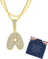 Bubble Initial Necklaces for Women 14k Gold Plated Balloon A-Z Letter Necklace Trendy Fashion Jewelry Gifts for Teen Girls Girlfriend...