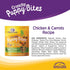 Wellness Crunchy Puppy Bites Training Dog Treats Natural Grain Free (2 Pack of Chicken & Carrots 6oz Bag) Bundle with Luving Pets Waste Bag Dispen...