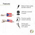 Desert Cactus Puerto Rico State Flag Tie Bar Made of Metal Souvenir Rectangle (Silver Tie Bar)...