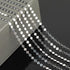 YOUBEIYEE 16.4 Feet Silver Sequin Chains for Jewelry Making Silver Plated Brass Jewelry Chain Roll with Jump Rings and Lobster Clasps...