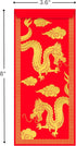 Amscan Vibrant Red Chinese New Year Money Envelope - 8" x 3.6" (Pack of 8) - Premium Paper, Ideal for Gifting, Elegant Design - Perfect Tradition ...