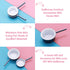 Dollhouse Kitchen Cookware Set, 4Pcs Miniature Metal Pots and Pans Dollhouse Decoration Accessories Kitchen Accessories Party Supplies for Dollhou...