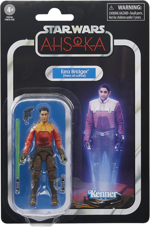 STAR WARS The Vintage Collection Ezra Bridger (Hero of Lothal), Ahsoka 3.75 Inch Collectible Action Figure...