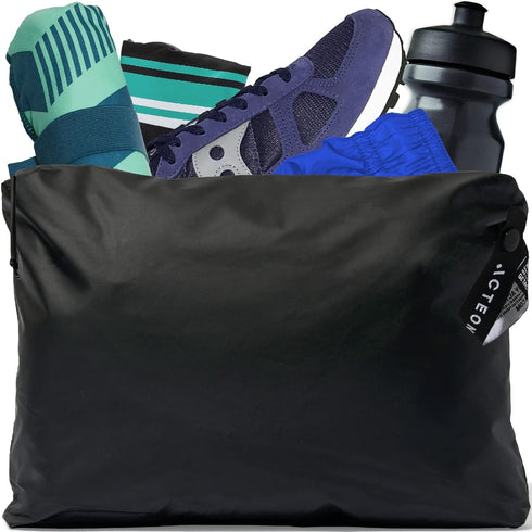 Acteon Wet Dry Gym Bag, Large Travel Water-Resistant Swimsuit & Clothes Organizer, Foldable Pocket Sized Pool, Beach Workout Bags, Fit for Men, Wo...