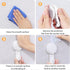 Marchpower Shower Suction Cup Hooks - 4 Pack Reusable Heavy Duty Vacuum Suction Hook for Inside, Waterproof Bathroom Wall Bathtub Loofah Hook, Str...