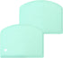 Unicook Dough Scraper Cutter, Flexible Bowl Scraper, Plastic Bench Scraper for Baking Pizza/Pastry/Cake, Multipurpose Baking Tools with Measuring ...