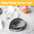 7pcs Rose Petal Cutter Set Gum Paste Fondant Cake Cutters Decorating Tools...