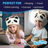 CozyPhones Over The Ear Headband Headphones - Kids Headphones Volume Limited with Thin Speakers & Super Soft Fleece Headband - Ivory Panda......