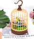 Mini Voice-Activated Birds Birdcage Toys, Chirping & Wings Fluttering Parrot Animals Toy Gifts for Baby Toddler Kids Children (526B)...