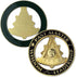 Past Master Masonic Car Emblem Auto Decal Freemason with Square Sticker...