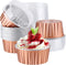 EUSOAR Disposable Ramekins with Lids, 30pcs 5oz Muffin Liners Cups with Lids, Creme Brulee Ramekins, Disposable Aluminum Foil Ramekins Cupcake Bak...