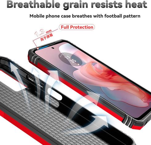 SunStory for Motorola Moto G Power 5G 2024 Case with HD Screen Protector & Slide Camera Cover & Kickstand, Moto G Power 5G 2024 Phone Case [Milita...