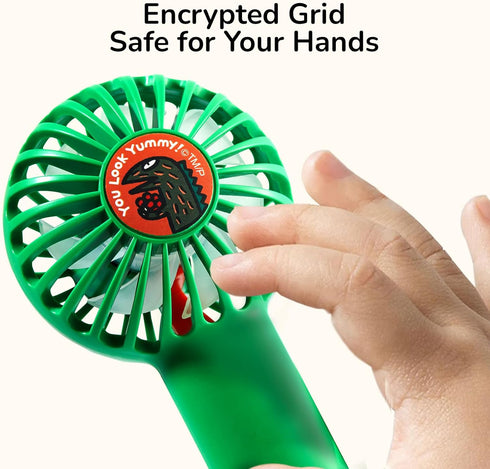 MiDeer Mini Portable Fan, 3 Speed Powerful Handheld Fan, Rechargeable Personal Fan, Cute Design Small Desk Fan for Travel Outdoor Makeup Stylish G...
