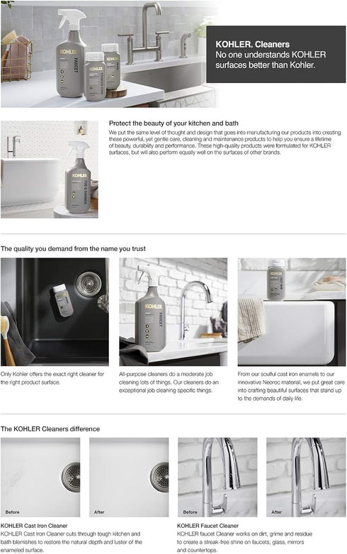 Kohler K-23726-NA Drain Treatment...