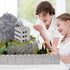 50 Packs Miniature 1/12 Scale Mini Bricks Concrete Tiny Dollhouse Accessories for Garden Kitchen Landscaping Model Architect Buildings DIY Constru...