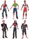6 Pcs Zombie Dolls Action Figures Toys Walking Dead Toys Terror Corpse Articulated Joints Miniature Model for Halloween Party Decorations As Gifts...