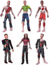 6 Pcs Zombie Dolls Action Figures Toys Walking Dead Toys Terror Corpse Articulated Joints Miniature Model for Halloween Party Decorations As Gifts...