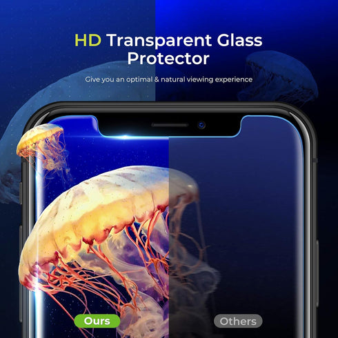 ORIbox Glass Screen Protector for iPhone 11 Pro,Xs,X (5.8 Inch) Tempered Glass Screen Protector,2-Pack Clear...