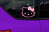 CHROMA 001122 Cling Bling 'Hello Kitty' Decal Pink, 4" x 5"...