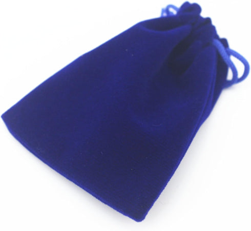 AEAOA Gift Bags, Pack of Pieces 25 4.8" X 3.6" Velvet Drawstring Jewelry Pouches, for Candy, Pins, Jewelry, Treats, Birthday Party Favors (Royal B...