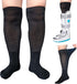 2 Pairs Walking Boot Socks Air Cam Walker Brace Fracture Boot Orthopedics Socks Cast Boot Replacement Sock Liner...