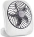 O2COOL Treva 5 Inch Battery Powered Fan Portable Desk Fan 2 Cooling Speeds with Compact Folding & Tilt Design Cubicle Accessories Small Portable (...