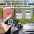 The Richest Replacement Pack for Any Magnetic Car Mount - PopSocket Compatible Metal Phone Plates (Discs) and 3M Adhesive Stickers in Unique Adhes...