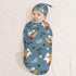 Cool Shark Tree Newborn Swaddle Blankets Hat Sets Soft Baby Receiving Blanket Swaddle Sack for Baby Shower Infant Boy Girl Gift...
