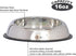 Iconic Pet 2 Cup Heavy Weight Non-Skid Easy Feed High Back Pet Bowl For Dog Or Cat (2 Pack), 16 Oz...
