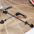 2 Pairs Quick Release Skewers, Aluminum Alloy Mountain Bike Axle Wheel Hub Fit Front and Rear Clip Bolt Lever Axle Bicycle Front Axle Hollow Hub A...